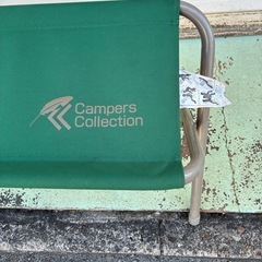 アウトドア★折りたたみベンチの画像