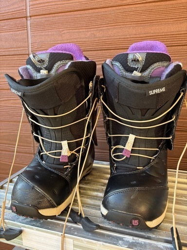 【美品】burton スノーボード ブーツ　supreme 23.5 最上級 2025年最新】BURTON SUPREMEの人気アイテム - メルカリ