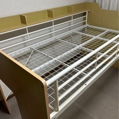 【年内期間限定価格】シングルシステムベッドの画像