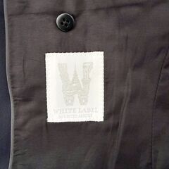 UNITED ARROWS WHITE LABEL セットアップ/46/ウール/NVY/無地/の画像