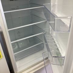 【リユ-スのサカイ広島石内店】ジモティ割！/2ドア冷蔵庫/アクア/2020年製/クリ-ニング済み/HG-8499/広島市 冷蔵庫　佐伯区 冷蔵庫　南区 冷蔵庫　西区 冷蔵庫　東区 冷蔵庫　中区 冷蔵庫　安佐南区 冷蔵庫　安佐北区 冷蔵庫　安芸区 冷蔵庫　府中町 冷蔵庫　海田町 冷蔵庫　熊野町 冷蔵庫　坂町 冷蔵庫　廿日市市 冷蔵庫の画像