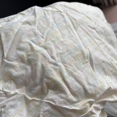 ベビーマットレス　シーツ　敷きカバー　差し上げますの画像