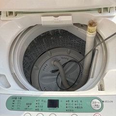 差し上げます。
洗濯機4.5キロ洗いの画像