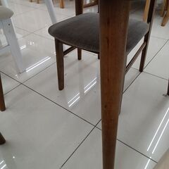 ★リユースのサカイ日立店★HJ8817  ダイニングセット ブラウン H70×D75×W75 クリーニング済み の画像