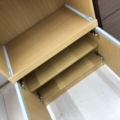 【ジャングルジャングル和歌山店】【Wa3541】レンジボード ナチュラル　 リユースショップ リサイクルショップ 中古家具 中古家電 中古自転車 古着 冷蔵庫の画像