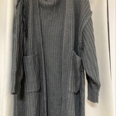 ほぼ新品の美品　ニット・ボアワンピースの画像