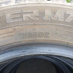 ダンロップ　ウインターマックス WM02　165/65R14　4本セットの画像