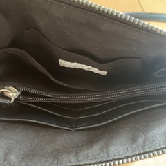 斜め掛けバッグ　黒の画像