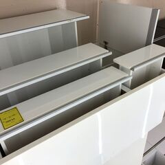 【ジャングルジャングル和歌山店】【Wa3542】レンジ台 ホワイト リユースショップ リサイクルショップ 中古家具 中古家電 中古自転車 古着 冷蔵庫の画像