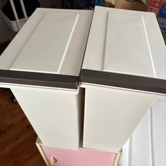 まとめて　収納雑貨　ゴミ箱・ケースなど計5点の画像