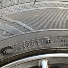 スタッドレスタイヤ　145/80/13　の画像