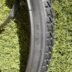 自転車　タイヤ　チューブセット　26✖️1.75の画像