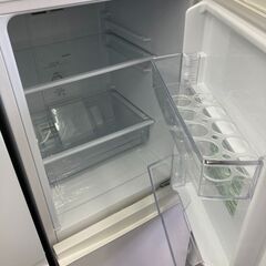 【リユ-スのサカイ広島石内店】ジモティ割！/2ドア冷蔵庫/アクア/2019年製/クリ-ニング済み/HG-8500/広島市 冷蔵庫　佐伯区 冷蔵庫　南区 冷蔵庫　西区 冷蔵庫　東区 冷蔵庫　中区 冷蔵庫　安佐南区 冷蔵庫　安佐北区 冷蔵庫　安芸区 冷蔵庫　府中町 冷蔵庫　海田町 冷蔵庫　熊野町 冷蔵庫　坂町 冷蔵庫　廿日市市 冷蔵庫の画像