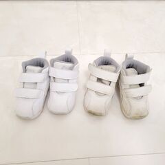 ホワイトスニーカー 11.5 13.5 15 Asics　14　スクスク　SUKU2の画像