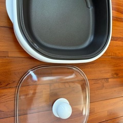 日立 電気なべ HITACHI NEG-1200 ガラス蓋付きの画像