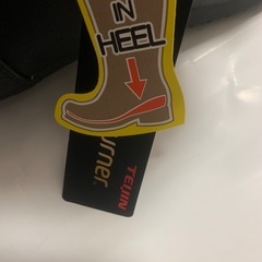 4L  暖かインヒールブーツ　黒の画像