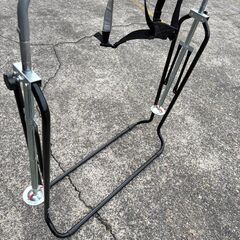 ジ544/ 子供用 鉄棒 折畳み 高さ調整付き の画像