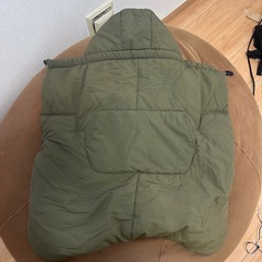 抱っこ紐用防寒ケープ毛布の画像