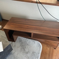 【テレビ台】収納付き　の画像