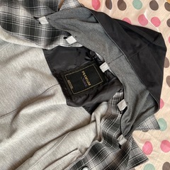 フード付き Pコートの画像