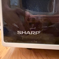 SHARP電子レンジの画像