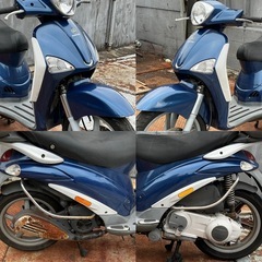 ピアジオ リバティー 200 書類つき キャブクリーナーにて実働確認済み!! レストア等に！の画像