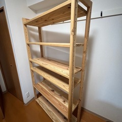 国産杉　オープンラックの画像