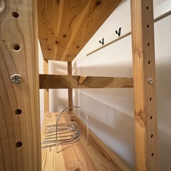 国産杉　オープンラックの画像