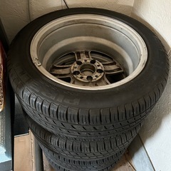 ベンツ純正ホイールとタイヤの画像