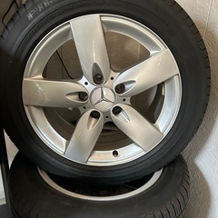 ベンツ純正ホイールとタイヤの画像