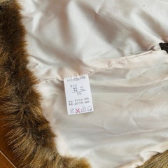 毛皮風ベスト　95の画像