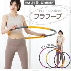 組み立て式　フラフープ　直径約80cm の画像