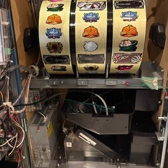 パチスロ実機 オーバーロード 絶対支配者光臨 コイン不要機の画像