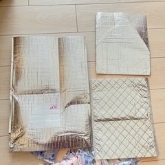 ※お取引中※【無料！0円】保冷剤たくさんとアルミ保冷バッグの画像