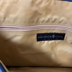 パトリックコックス　フルール・ド・リス柄　ショルダーバック　ハンドバックの画像