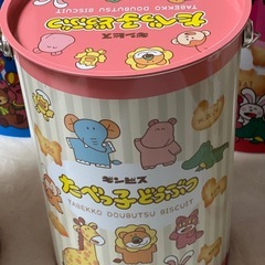 たべっ子どうぶつの、缶お菓子入り✨️の画像