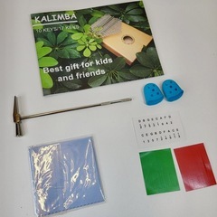 新品4個/17キー/カリンバ /高品質マホガニーの画像