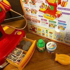 アンパンマン　レジスター　おままごと　買い物遊び　ごっこ遊び　玩具　おもちゃ　知育玩具の画像