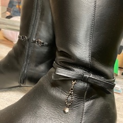 ロングブーツ　24センチの画像