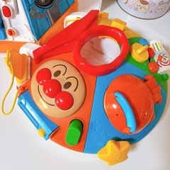 アンパンマンのおもちゃセットの画像