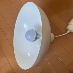 ランプシェード　無印良品　白の画像