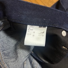 UNIQLOバレルカーブパンツ28インチの画像