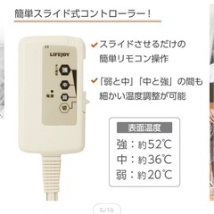 電気毛布の画像