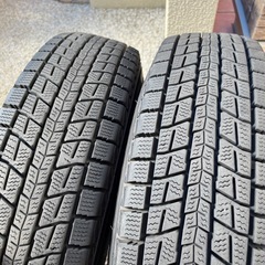 64ジムニー純正アルミホイール&スタッドレスセットの画像