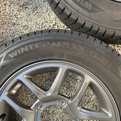 64ジムニー純正アルミホイール&スタッドレスセットの画像