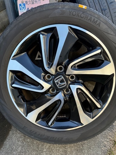 ステップワゴン　純正ホイール4本セット　205/55R17