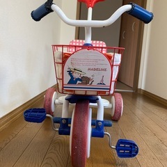 三輪車 マドレーヌ’R レトロ可愛いの画像