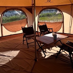 DOD ワンポールテント用 インナーマット Lサイズ｜ベルテントにも使用可｜美品の画像