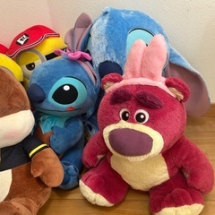 ディズニー　ぬいぐるみ　7個の画像