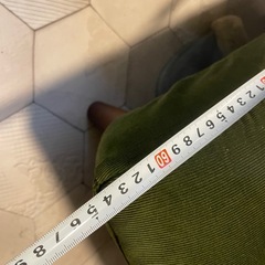 ②🟥本日12/28可🟥ファブリックソファ1.5人掛け2人掛けグリーンコーデュロイリクライニングの画像